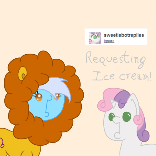 ask-leo-pony:  Leo: Beep. Request accepted. ((OmgoshOmgoshOmgoshOmgosh Thanks for the follow SweetieBot!))  o[o!