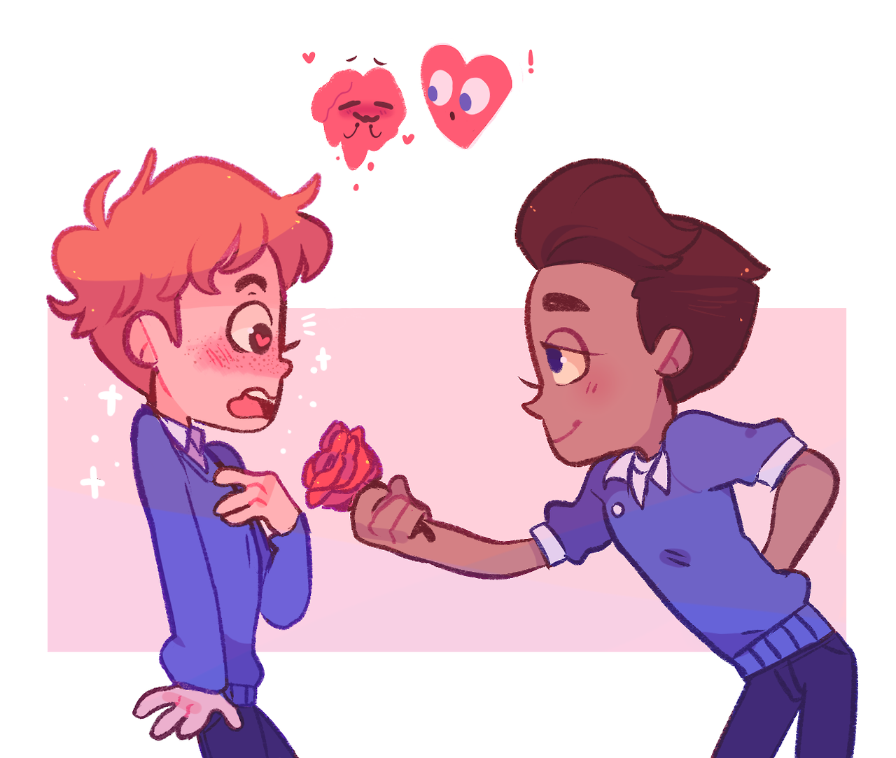 inaheartbeat-film:  skaroyscribbles:The “In a Heartbeat” film was soooooo cute!