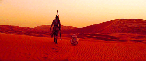 buriedinthemoondust:star wars scenery + jakku