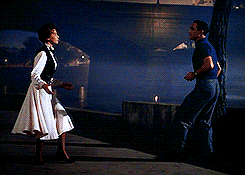 onscreenkisses:An American in Paris, dir. Vincente Minnelli(1951)