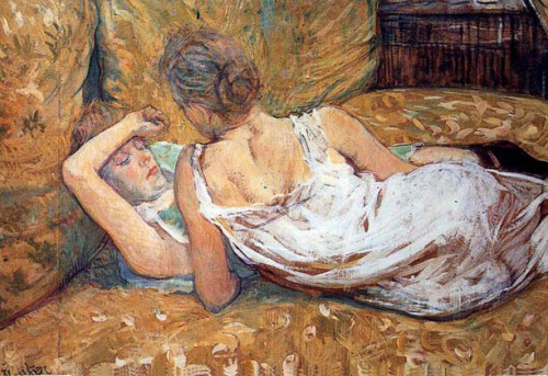  Henri de Toulouse-Lautrec, The Two Friends: 1894-85 