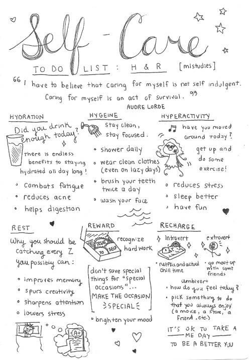 thetrevorproject:How are you practicing #selfcare today? [art by mlstudies] If you or someone you kn