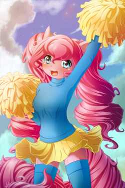 Symbianl-Arts: “Pinkie Pie Cheer” I Tried A Whole Bunch Of Different Things To