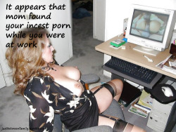 dadylovesgirl99:  Mom found your incest porn
