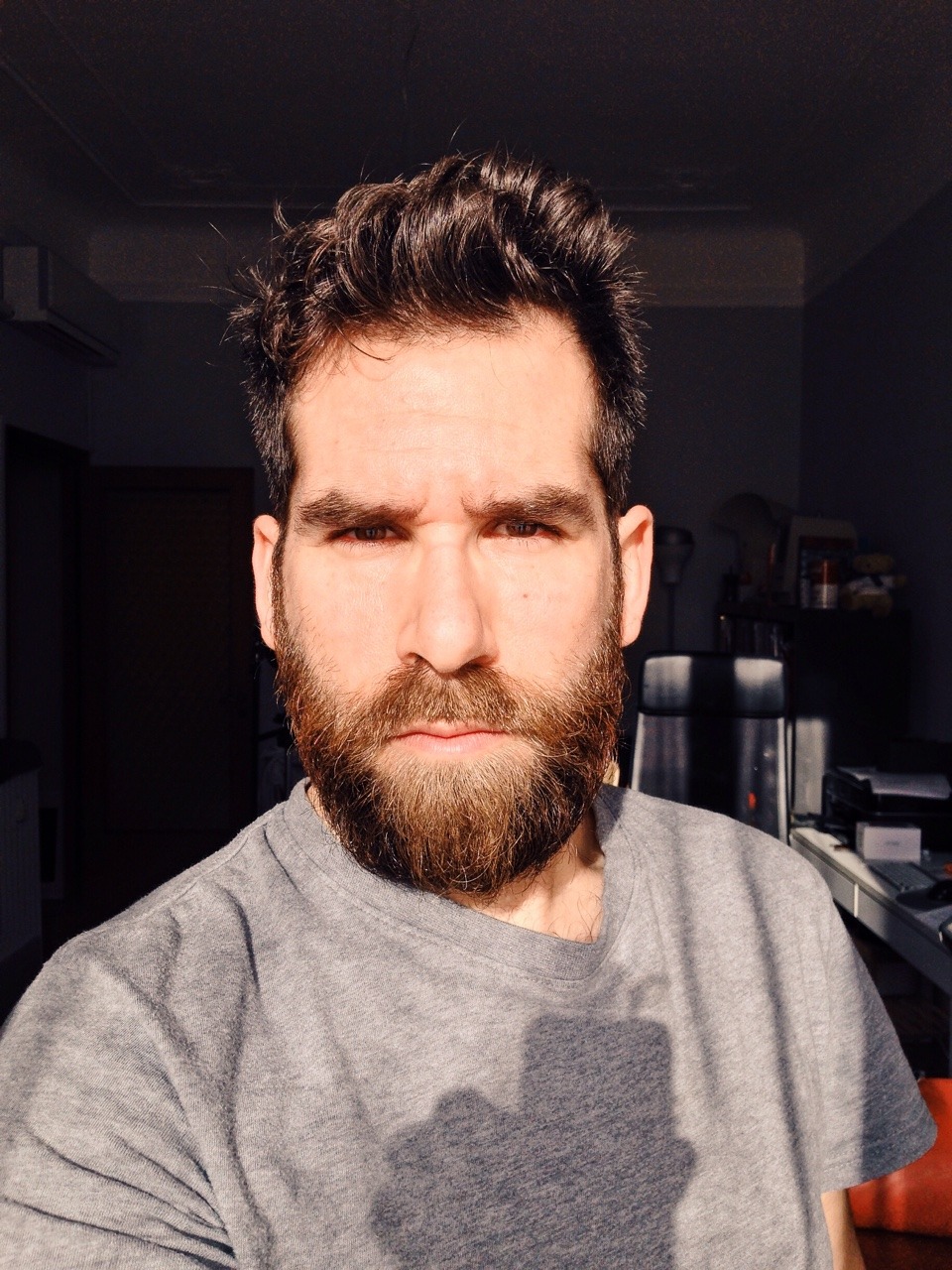 trandomness:  It may seem that I got a severe bed head situation going on….