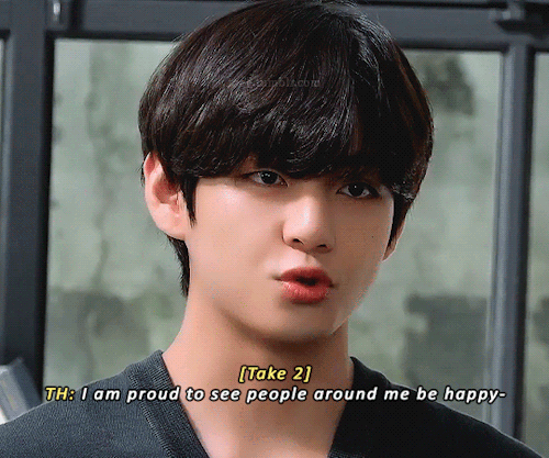 Tae Cutely Messing Up His Lines + Bonus: A Very Endeared Hyung Line: