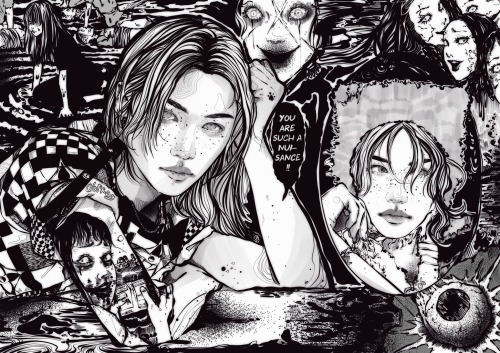 Stray Kids X Junji Ito Series 