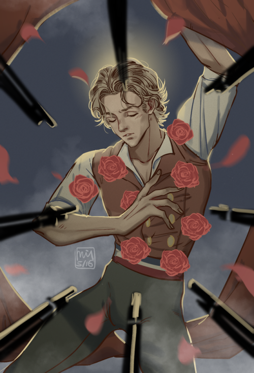 Ballet.“Eight roses”【Commission,plz do not use it in any form :D!】