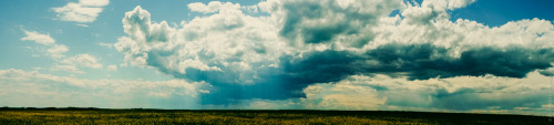 lensblr-network:  it’s pano time again. looking through my archives to find good photos worth printing and found a bunch more panorama’s. some amazing alberta skies right there. photo by i.m. ruzz  (thisherelight.com)