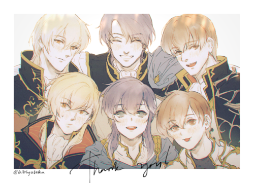 more fe4 art dump o/ the last couple are bonus goodies for those who ordered my fe4 charms ^^