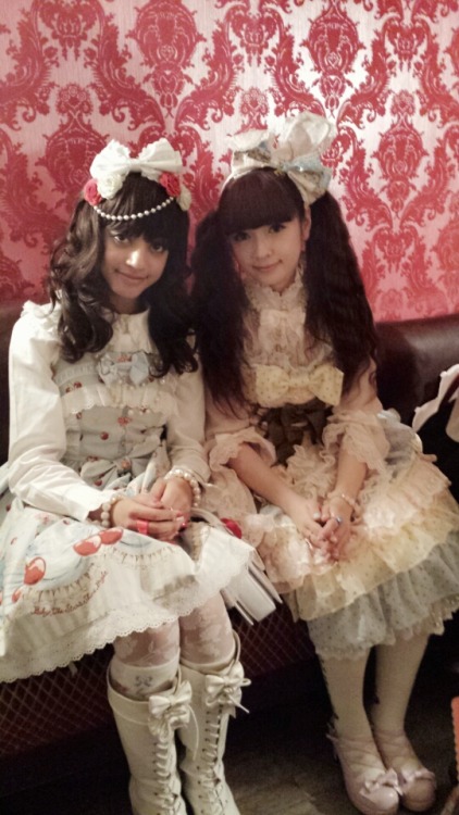 kikiisakitty: Me and Misako! It was so surreal meeting her, one of my idols! She is such a doll in 