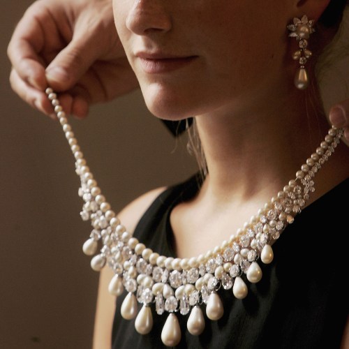 Harry Winston’s “Gulf Pearl Parure”