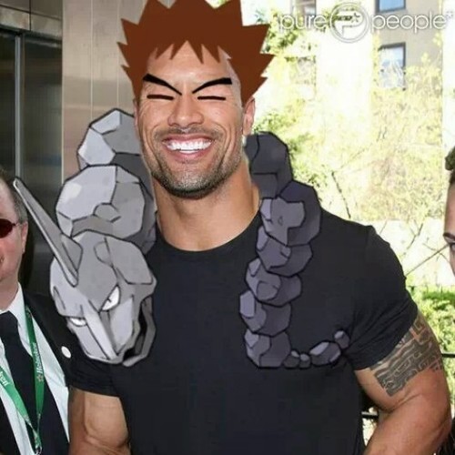  Is that Dwayne the Brock Johnson? 