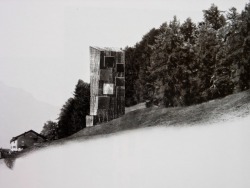 toupeiraamarela:Mountain Hotel Tschlin . Graubünden . Switzerland . Peter Zumthor
