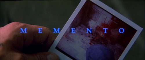 Memento (2000)Director: Christopher Nolan DOP: Wally Pfister 