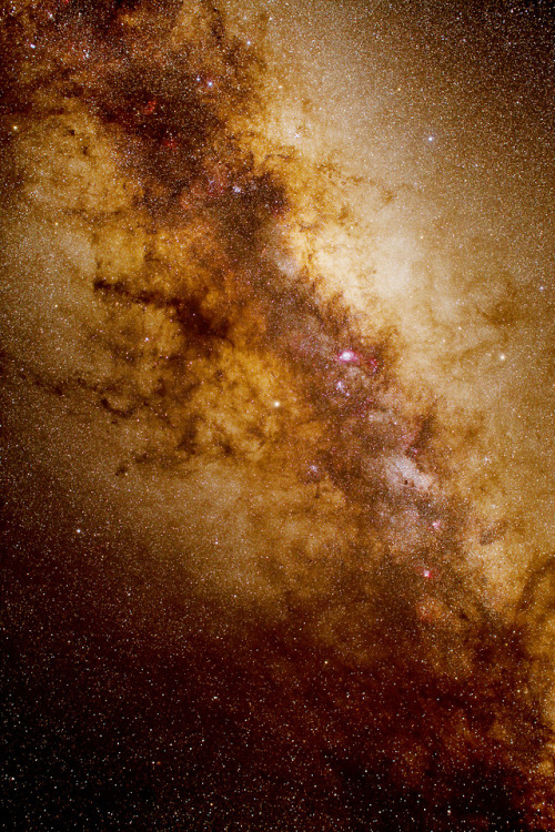 The Milky Way Featuring Saturn And The Lagoon Nebula - April 8, 2017 