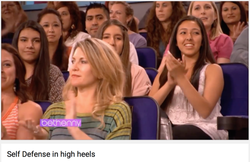 femalesruletheworld:  Bethany Frankel ,    Power women!Televison has its fair share of shows geared towards women , appealing to what women want or need.  On the Bethenny show they have feature self defence tips to an all female audience showcasing