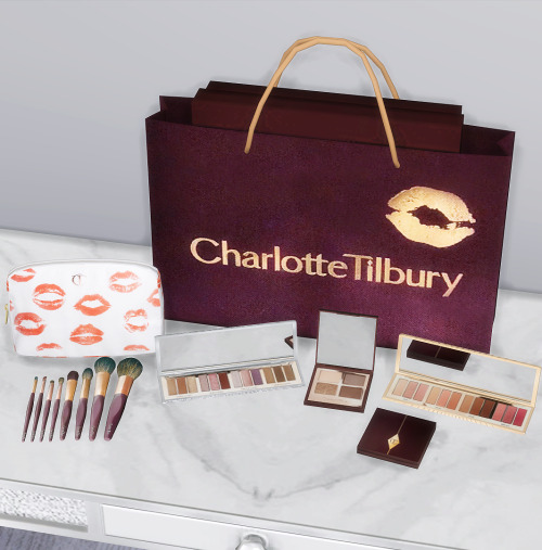 || Charlotte Tilbury Makeup Set ||All new &amp; original meshes, as always! Set Contains:- Bejew