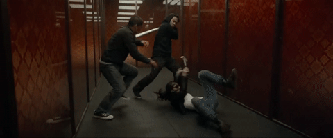 The Raid 2 (2014) - Rama Versus Baseball Bat Man And Hammer Girl