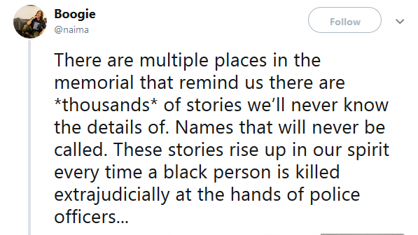 kimbysaysgo:  thatpettyblackgirl:   https://museumandmemorial.eji.org/  A gentle