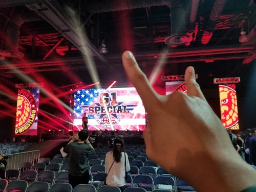 Thank you New Japan for an awesome show tonight at the G1 Special in U.S.A!It was&hellip;. Too SWEET