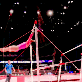mustafinesse:  Listening to @idkmybffnastia​ stanning Brenna on @gymcastic​, so gif’s Brenna.