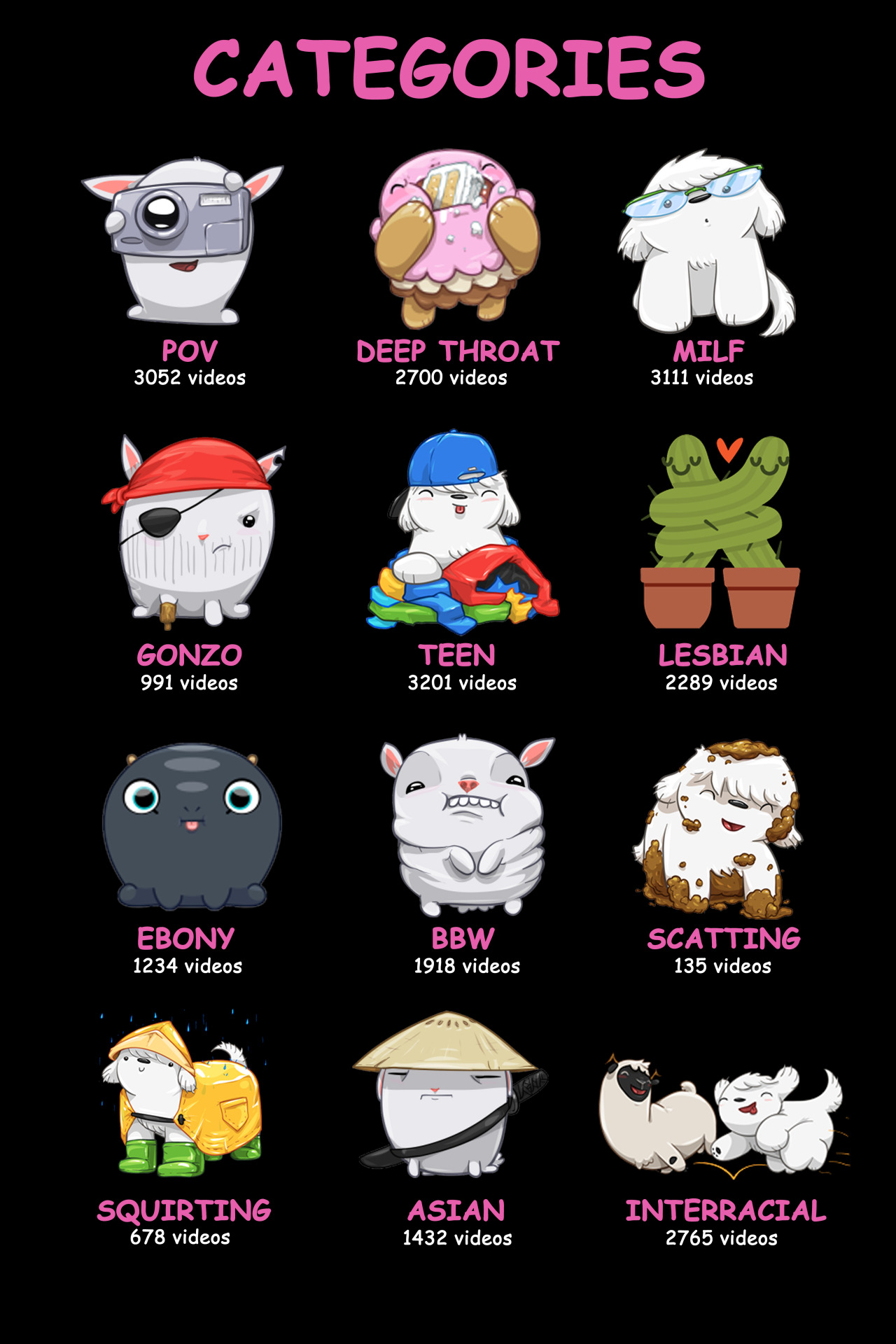thejogging:  CATEGORIES, 2014 stickers ∆†††∆