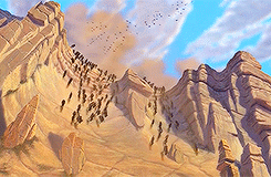 sabrehours:  The wildebeest stampede took Disney’s CG department approximately