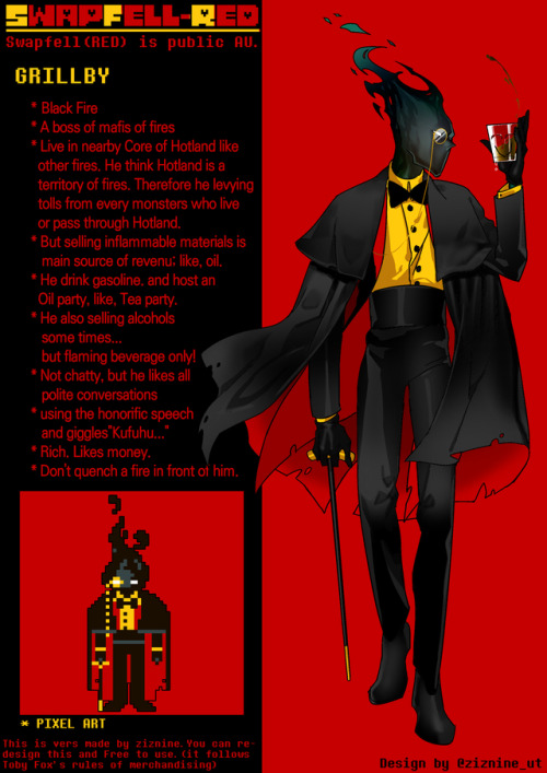 swapfellred-byziznine: Swapfell Red. Designed by ziznine —– [Original] [Kor] I made a ne