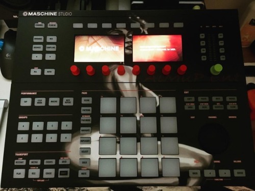 Thx @styleflip for the new vinyl! #maschinestudio#styleflip