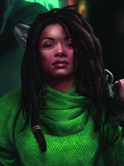 starwarsreferences: Canon Black Women in Star Wars  Ciena Ree Brunson  Rae Sloa