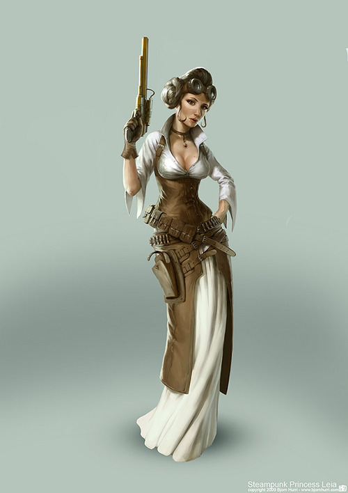 Bjorn Hurri - Steampunk Princess Leia porn pictures