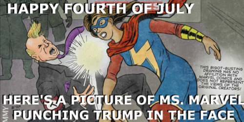 illogicalilse:In light of the current political (and comic) climate, I thought my traditional Fourth