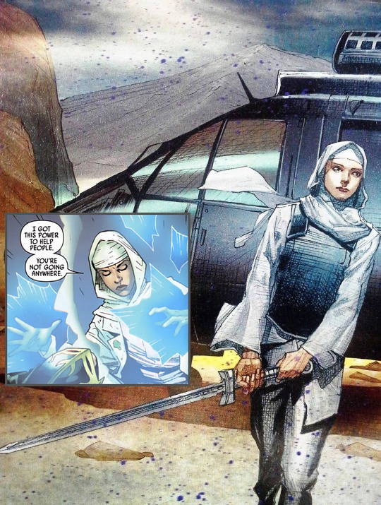 superheroesincolor:  cappeggy said to superheroesincolor:are there any Muslim superheroes?Yes