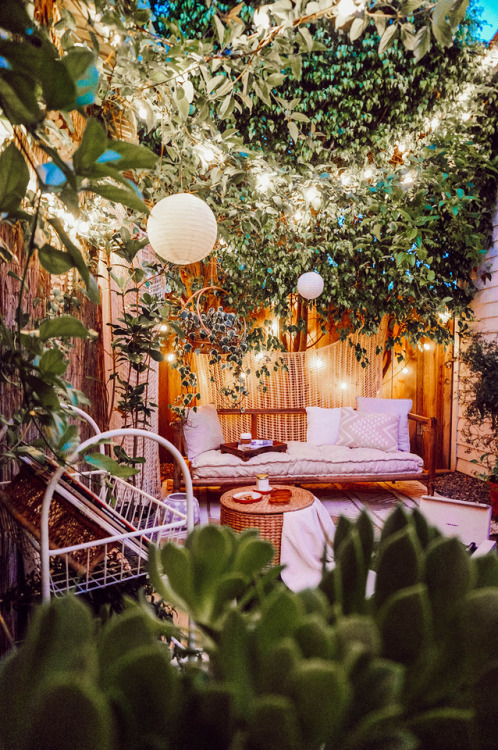 Porn photo gravityhome: Cozy garden designed by Whitney