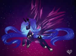 twilightsprinkle:  Princess Luna by MikeruMorino