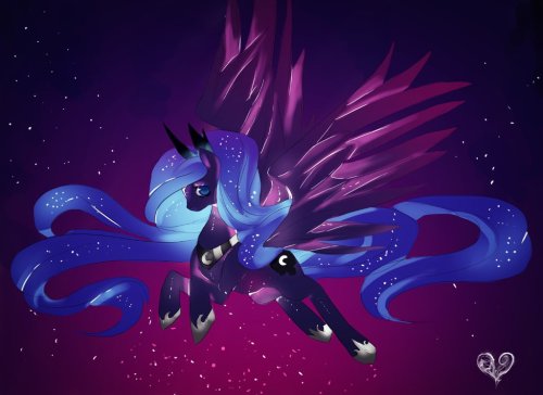 twilightsprinkle:  Princess Luna by MikeruMorino porn pictures