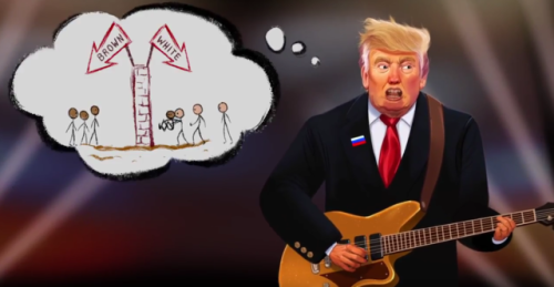 I just released this parody animated video of Radiohead’s Creep, starring Donald Trump. We are an am