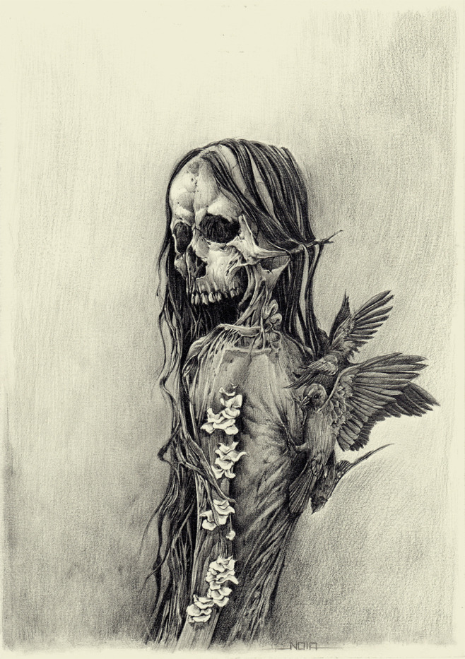 noiaillustration:  Possession - 01 pencil on paper