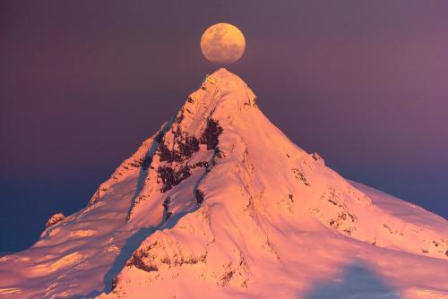 Moonrise, Mt Aspiring New Zealand {OC} (1500x1000) @williampatino_photography | Source: redd