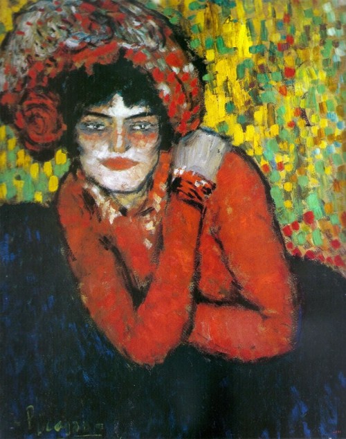 gaglioffo:  Pablo Picasso, The Wait (Margot), 1901 