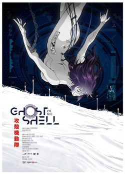 thepostermovement:  Ghost in the Shell by Tsuchinoko