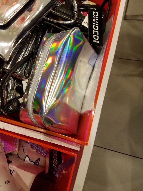 Found some holographic bags in H&M today :)