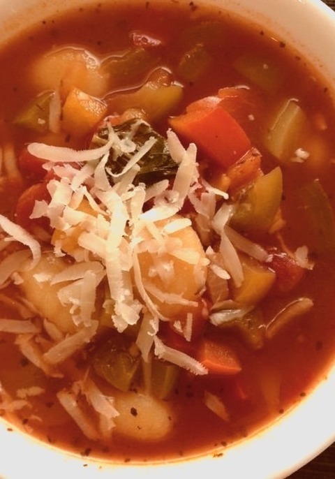 Soups, Stews And Chili - Vegetable Soup - Gnocchi Cacciatore SoupThis Vegetarian Cacciatore Soup Made