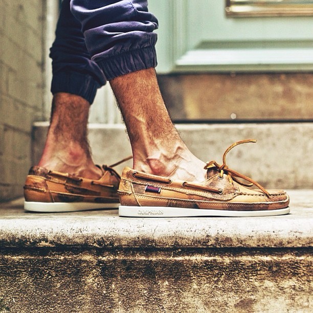 theclassyissue:Ronnie Fieg x Sebago Summer 13 coming soon.