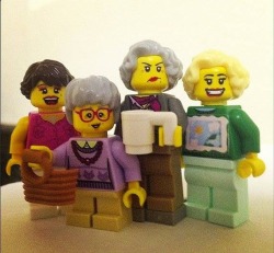 omgitsgill:  Golden Girls Legos? What.  