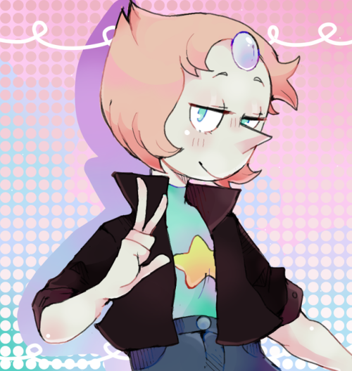 super cool pearl i did for a commission :>