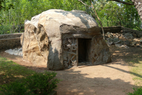 Rock cut cave, Vizhinjam, Kerala