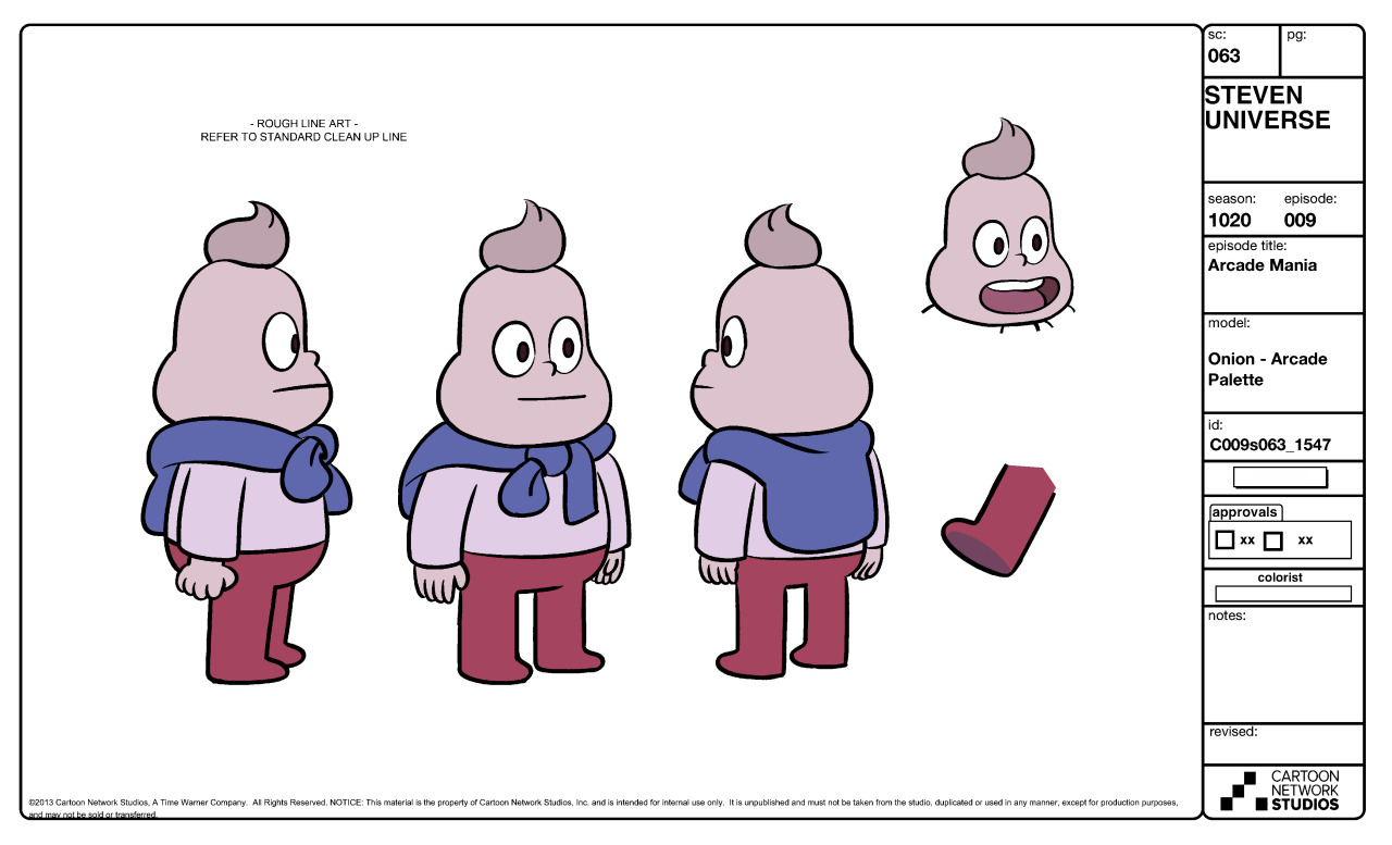 A selection of Character, Prop and Effect designs from the Steven Universe episode: