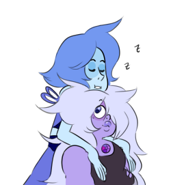 art-emoji:  amethyst is the perfect height to rest yr head on ….
